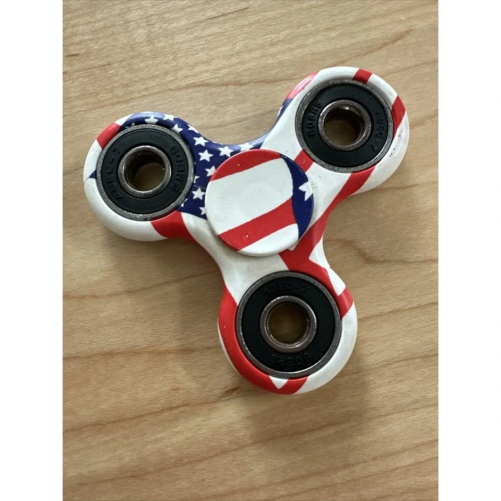 Fidget Spinners - Lot Of 6 Pre Owned Metal Transformer And Copper Color Penny